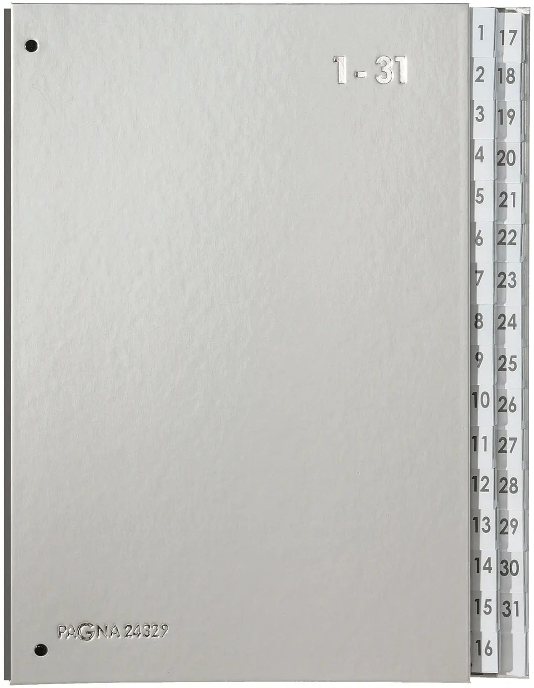 PAGNA Pultordner Color A4 24329-14 silber 1-31