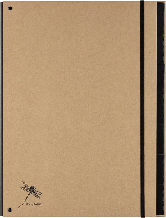 PAGNA Pultordner Pur A4 44007-11 natur 7-teilig