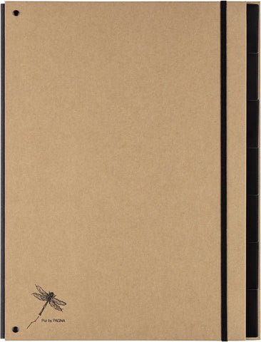 PAGNA Pultordner Pur A4 44007-11 natur 7-teilig