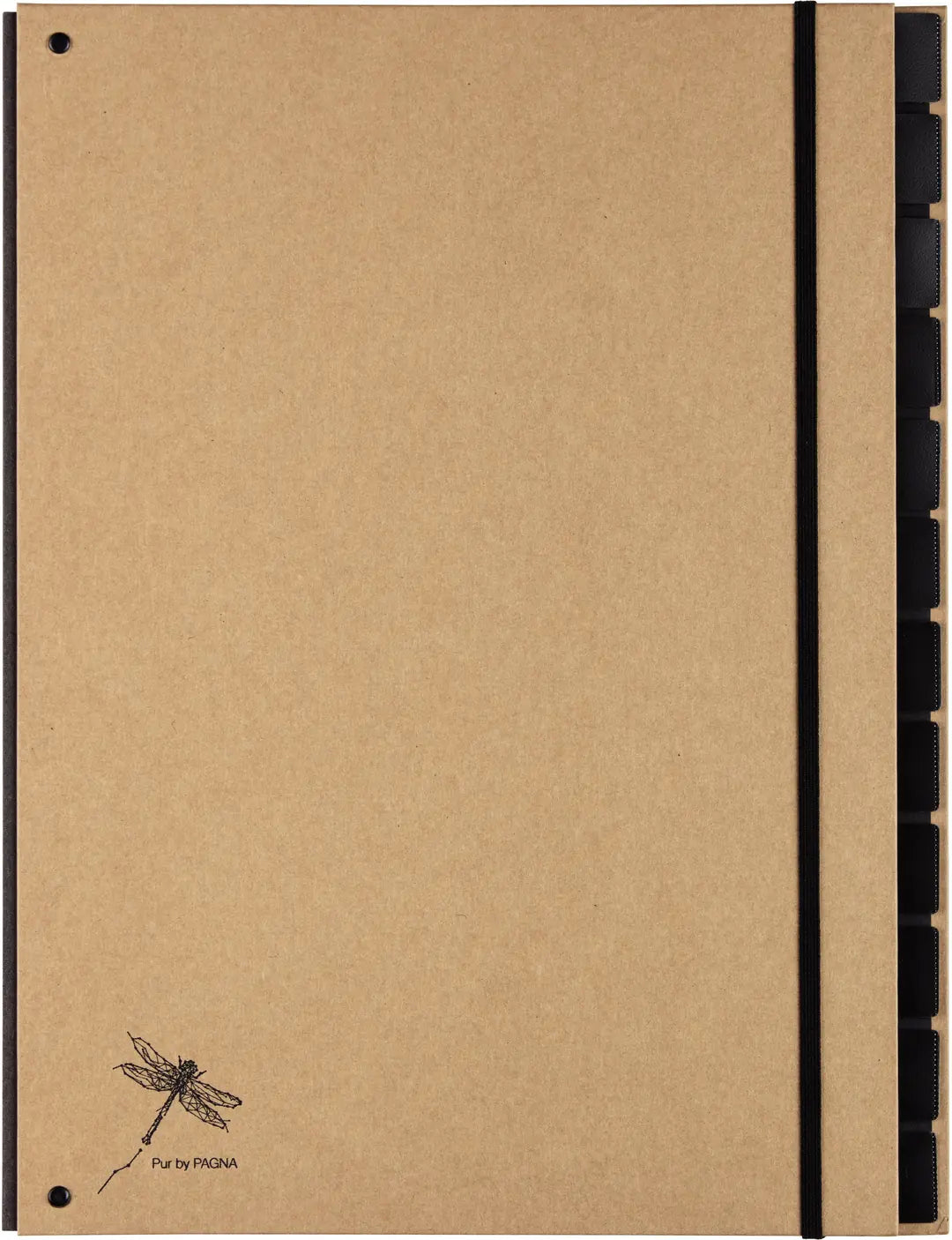 PAGNA Pultordner Pur A4 44012-11 natur 12-teilig