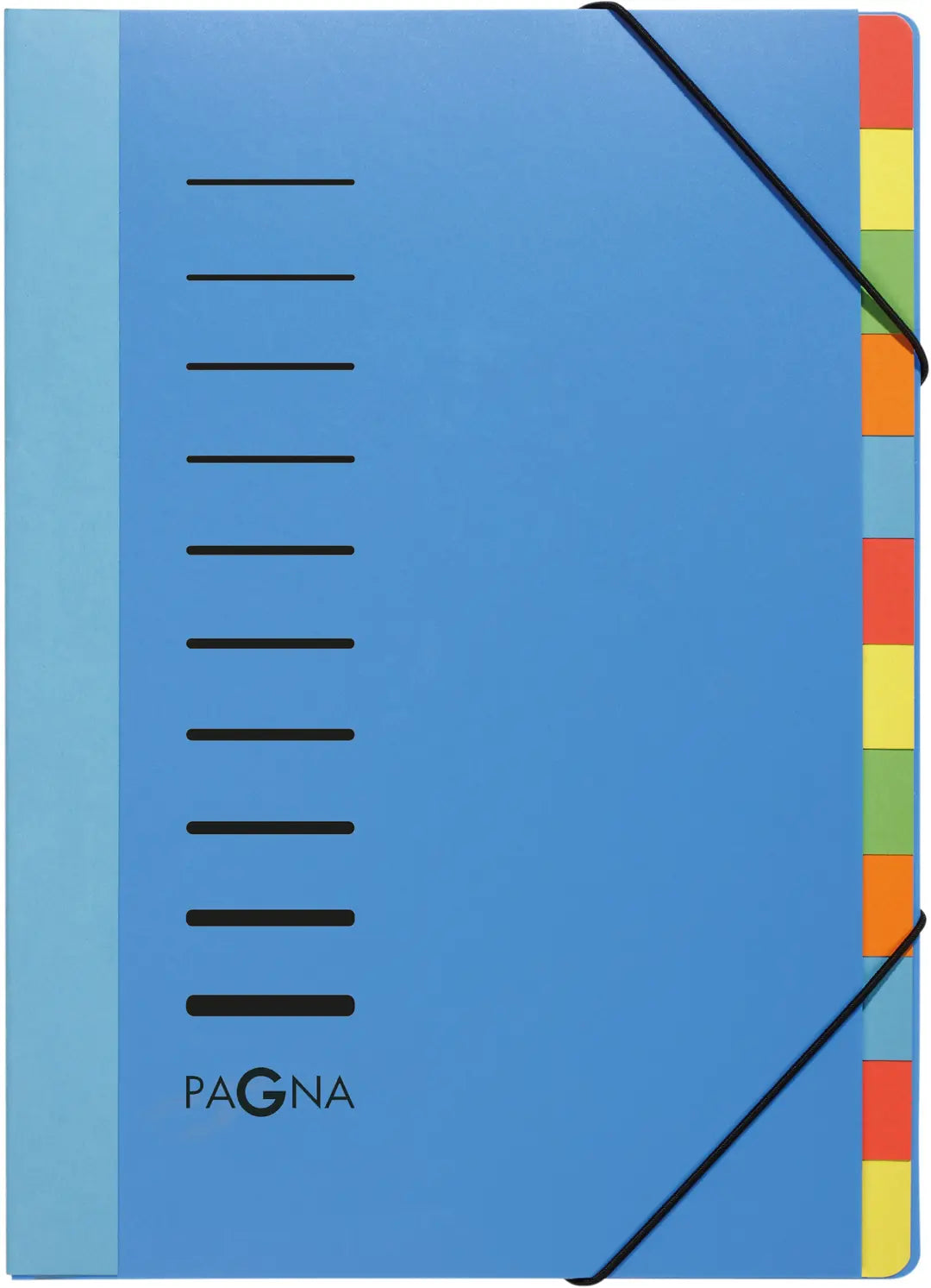 PAGNA Deskorganizer A4 44044-02 blau 12 Fächer