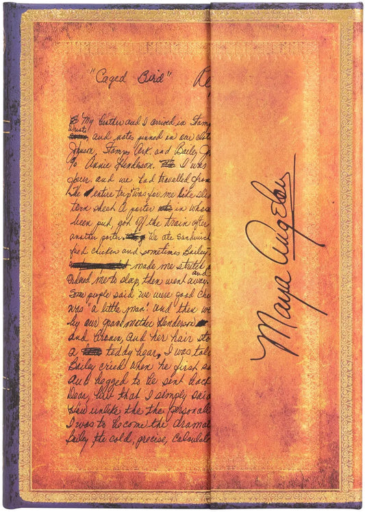 PAPERBLANKS Notizbuch Vogel singt Midi PB8185-2 liniert, 144 S., bunt