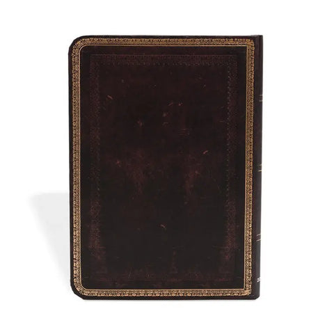 PAPERBLANKS Marokkoleder Midi PB8393 liniert schwarz
