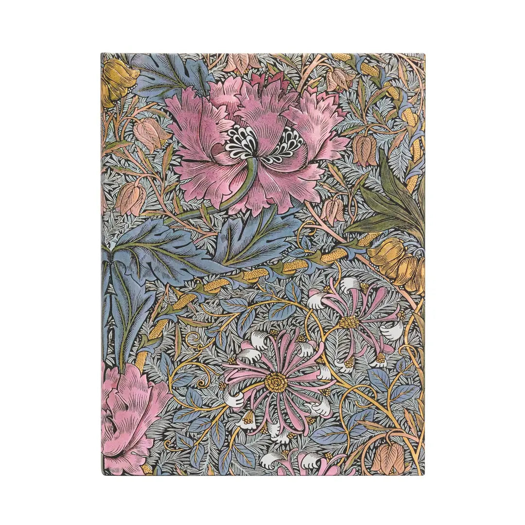 PAPERBLANKS Notizbuch Ultra PB9385-5 Morris Heckenkirsche,l. 176 S.
