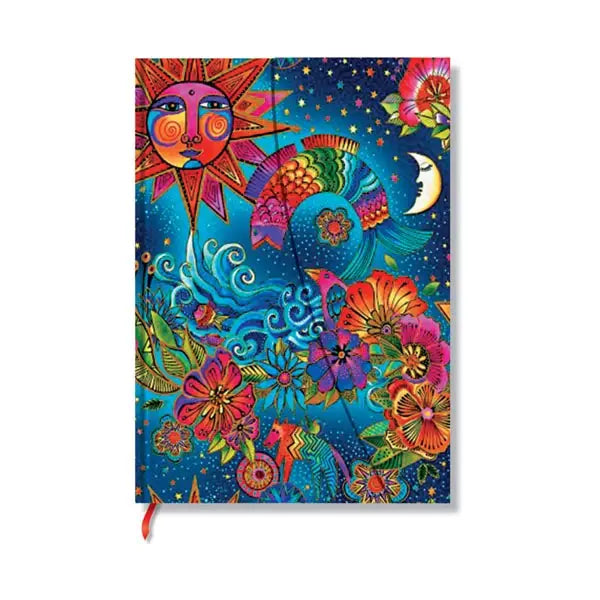PAPERBLANKS Notizbuch Himmli. Magie Midi PB9693-1 liniert 144 Seiten