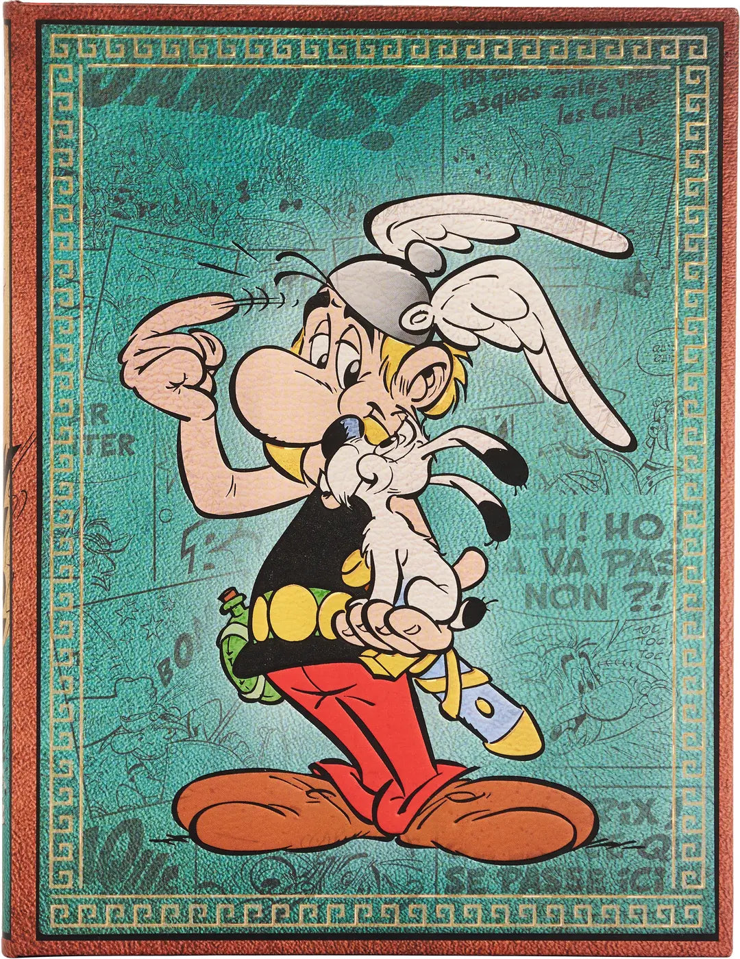 PAPERBLANKS Notizbuch Asterix Ultra PB9698-6 blanco, blau 144 Seiten
