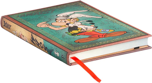 PAPERBLANKS Notizbuch Asterix Midi PB9699-3 liniert, blau 144 Seiten