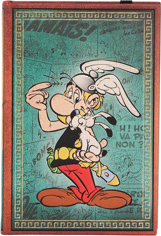 PAPERBLANKS Notizbuch Asterix Mini PB9701-3 liniert, blau 176 Seiten