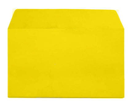 PAPYRUS Couvert Rainbow o/Fenster C5 88048531 intensivgelb, 120g 250 Stück
