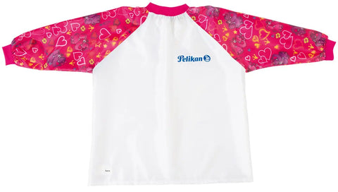 PELIKAN Malschürze Girls 105353 Rote Ärmel