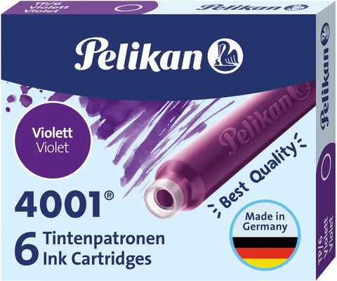 PELIKAN Tinte 4001 TP/6 301697 violett 6 Stück