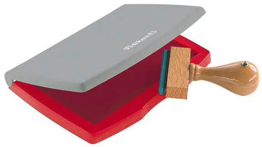 PELIKAN Kunststoff-Stempelkissen rot 336214 Gr.2 11x7cm