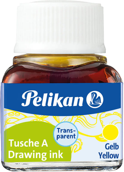 PELIKAN Tusche 10ml 523/5 gelb
