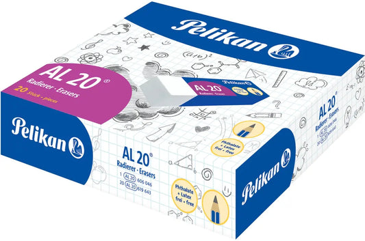 PELIKAN Radierer AL 20 65x22x12mm 619643