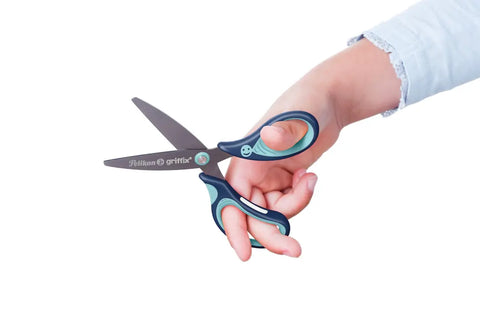 PELIKAN griffix Schere Blau 803649 Rechtshänder