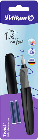 PELIKAN Füllhalter Twist M 946814 schwarz
