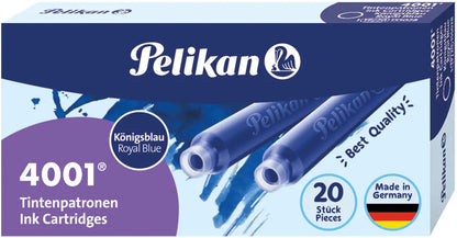 PELIKAN Tintenpatrone TP/20 blau 20 Stück