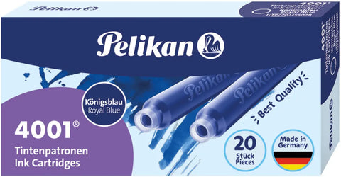 PELIKAN Tintenpatrone TP/20 blau 20 Stück