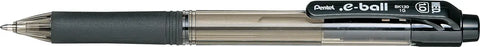 PENTEL Kugelschreiber E-Ball 1mm BK130-AO schwarz