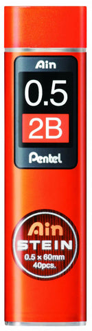 PENTEL Minen AINSTEIN 2B C275-2BO 0,5mm 40 Stück