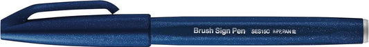 PENTEL Brush Sign Pen SES15C-CA stahlblau