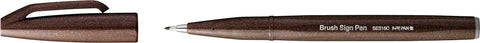 PENTEL Brush Sign Pen SES15C-E3X dunkelbraun