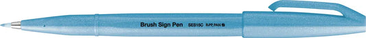 PENTEL Brush Sign Pen SES15C-FSX Fluo hellblau