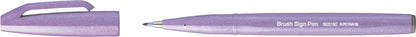 PENTEL Brush Sign Pen SES15C-V3X hell-violett