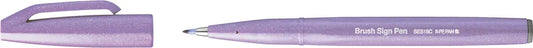 PENTEL Brush Sign Pen SES15C-V3X hell-violett