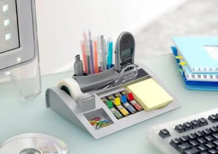 POST-IT Organizer silbergrau C50N mit 810, 654, 4x683
