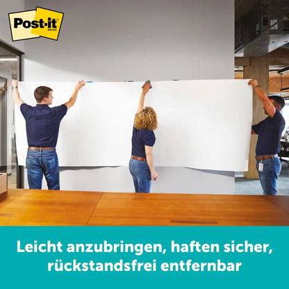POST-IT Flex Write Surface Folie FWS4X3 weiss 90x120cm