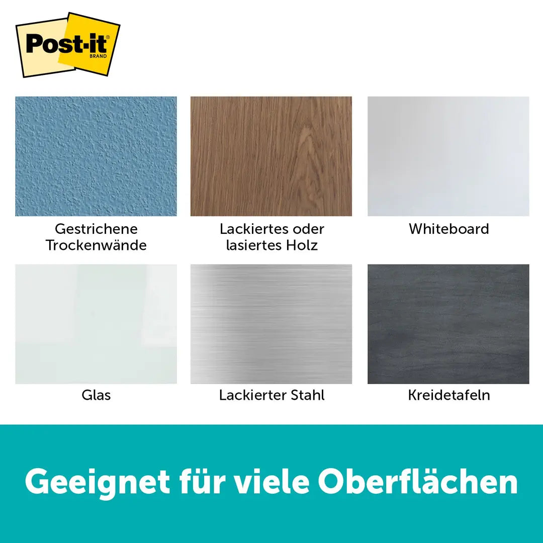 POST-IT Flex Write Surface Folie FWS6X4 weiss 120x180cm