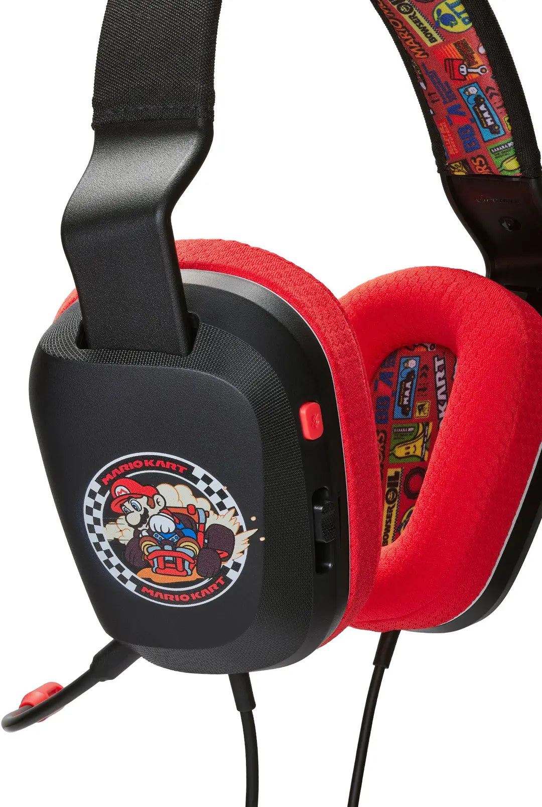 POWER A Stereo Headset NSW NSHS0398-01 Mario Kart