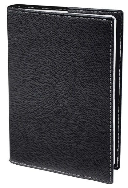 QUO-VADIS Agenda Club Ministre 2025 015101Q 1W/2S schwarz FR 16x24cm