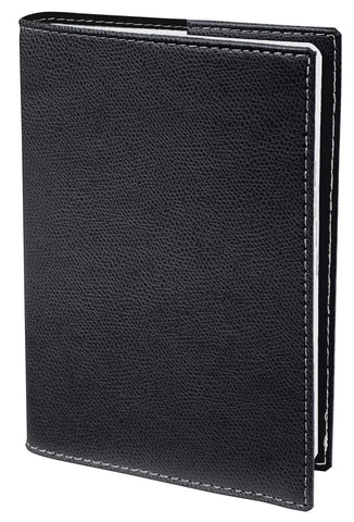 QUO-VADIS Agenda Club Ministre 2025 015101Q 1W/2S schwarz FR 16x24cm