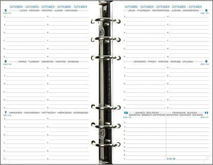 QUO-VADIS Exatime 17 Inhalt 25/26 18240E 1W/2S 16M ML 9x17cm