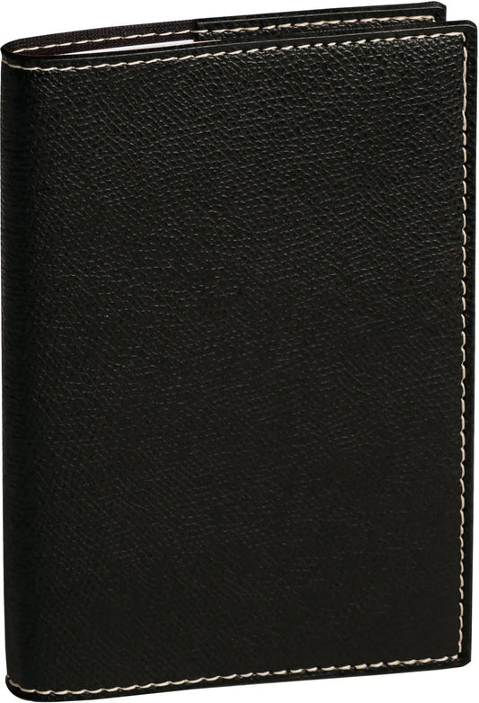 QUO-VADIS Texthebdo Club 25/26 296036Q 1W/2S 12M schwarz DE 16x24cm