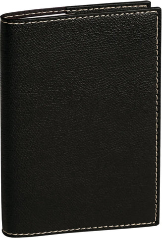 QUO-VADIS Texthebdo Club 25/26 296036Q 1W/2S 12M schwarz DE 16x24cm