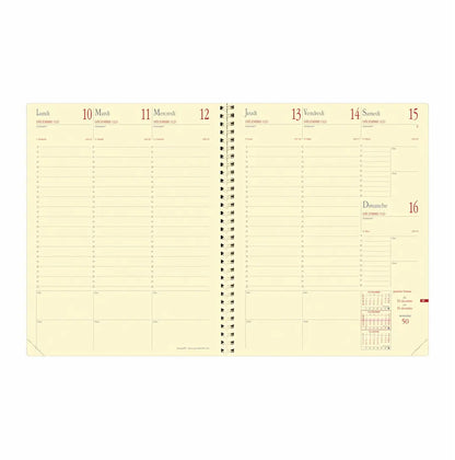QUO-VADIS Ersatzinhalt Manager 2025 371014Q 1W/2S, 21x27cm