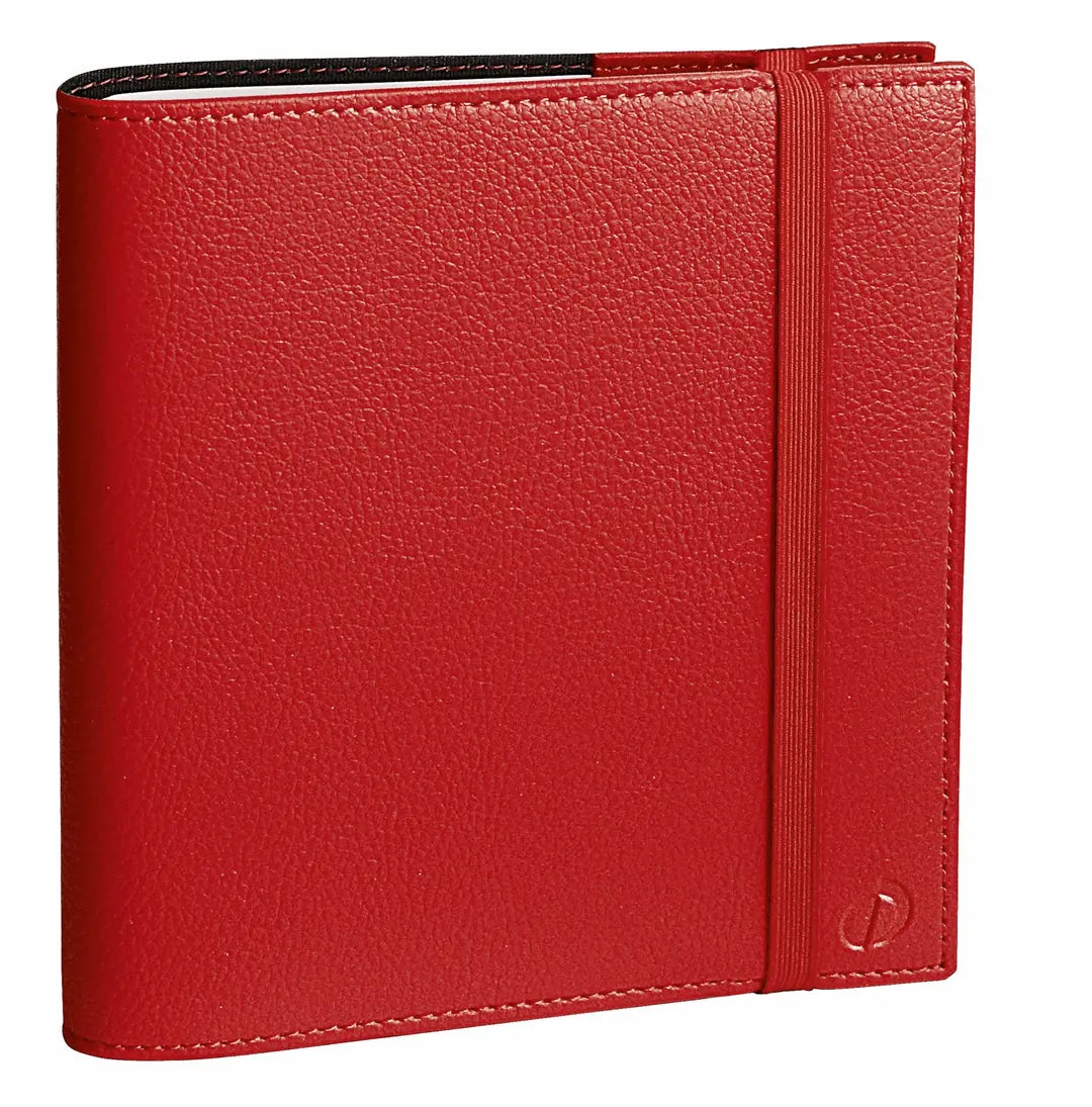QUO-VADIS Agenda Time&Life medi. 2025 540130Q 1W/2S rot ML 16x16cm