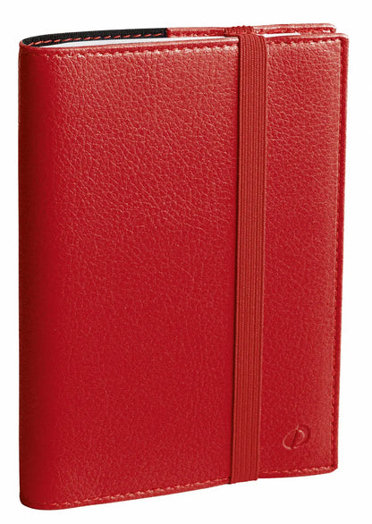 QUO-VADIS Agenda Time&Life large 2025 615037Q 1W/2S rot ML 16x24cm