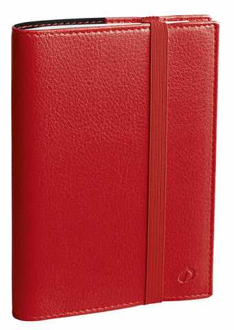 QUO-VADIS Agenda Time&Life large 2025 615037Q 1W/2S rot ML 16x24cm