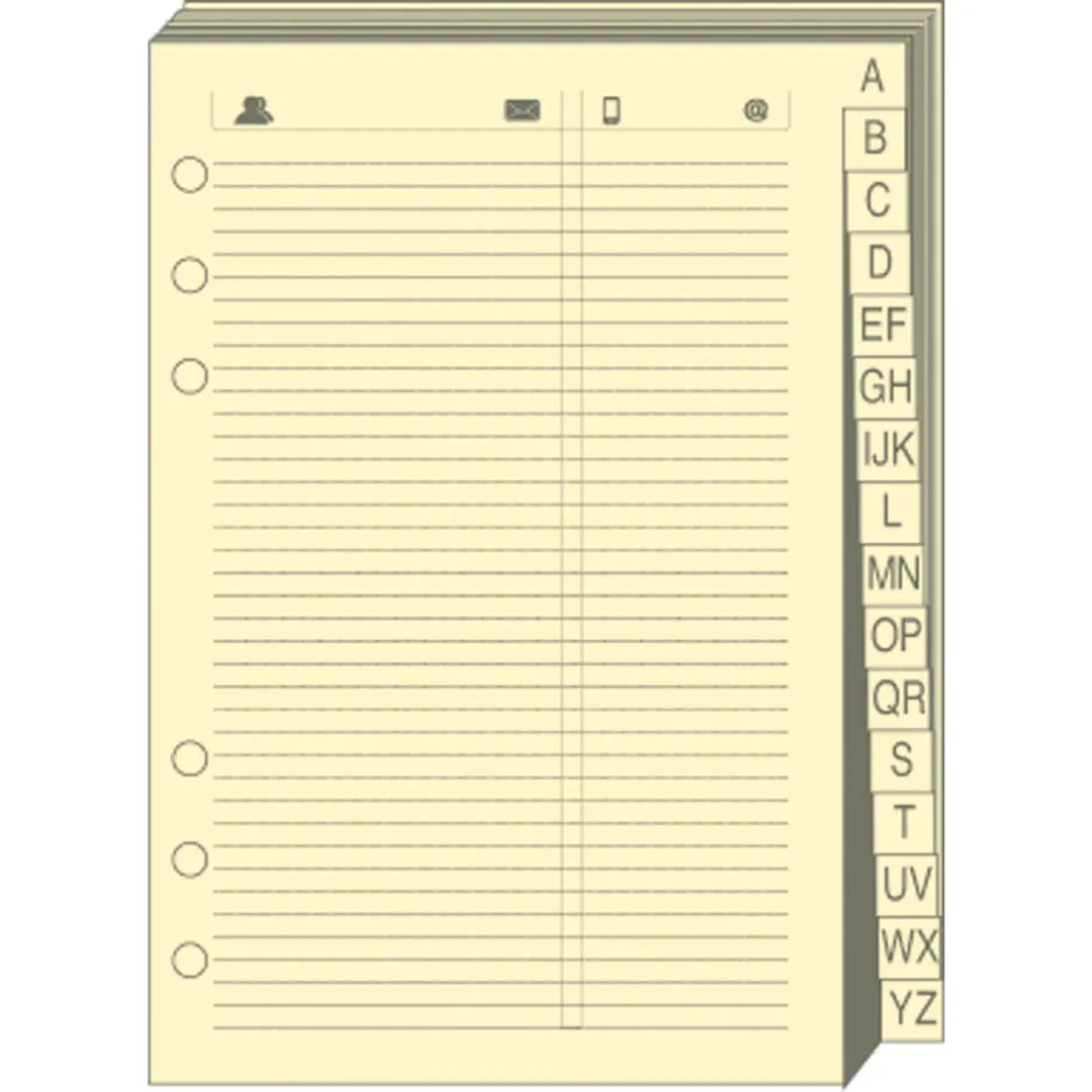 QUO-VADIS Timer 14 Telefonregister 720005Q 8x12.5cm