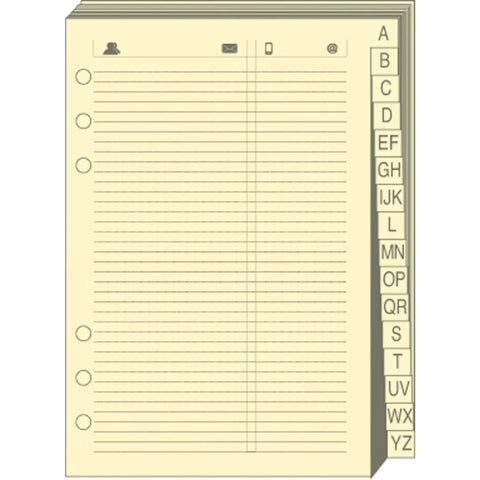 QUO-VADIS Timer 14 Telefonregister 720005Q 8x12.5cm