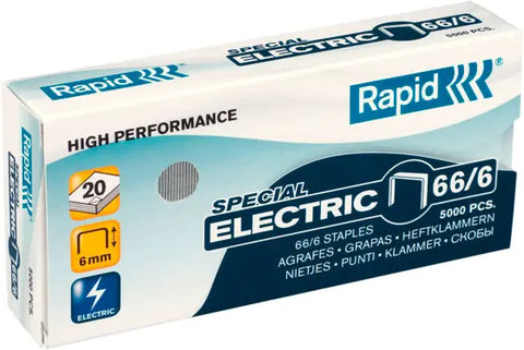RAPID Heftklammern Strong 66/6 mm 24867800 verzinkt 5000 Stück