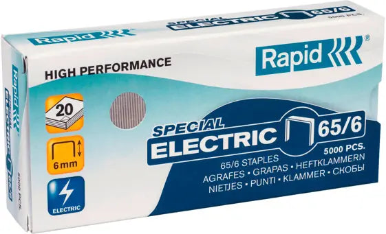 RAPID Heftklammern Strong 65/6 mm 24869000 verzinkt 5000 Stück