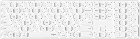 RAPOO E9810 ultraslim Keyboard 12645 Wireless, White