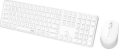 RAPOO 9810M ultraslim full deskset 12651 Wireless, White