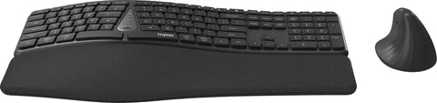 RAPOO 8810M Ergonomic Deskset 13115 Wireless, Grey
