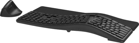 RAPOO 8810M Ergonomic Deskset 13115 Wireless, Grey